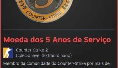 Conta Steam Nível 18 C/ Diversos Jogos + Medalha de 5 anos