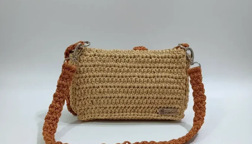 Bolsa de Crochê Leila