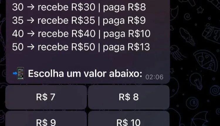 Bot De Recarga Exclusivo Acesso Vitalício