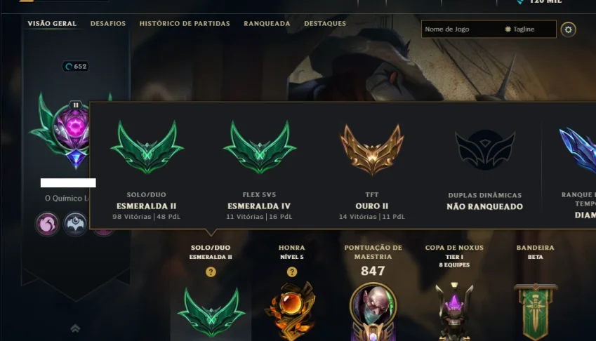 Esmeralda 2 com TODOS os Champs e 343 Skins (JG / MID / ADC)