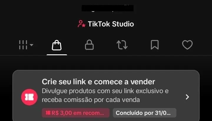 Conta Do Tiktok Com Shop Ativo +6K Seguidores +82K Curtidas