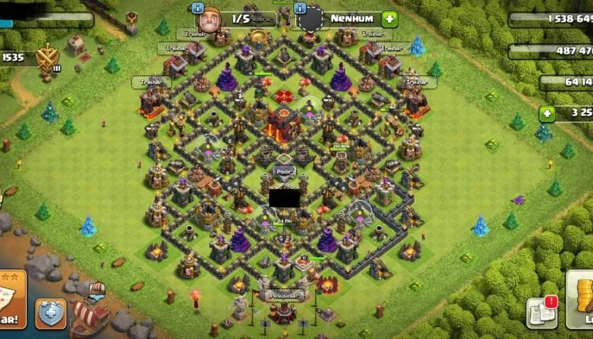Conta Clash of Clans com Brawl Stars junto barata