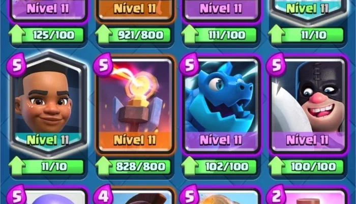 Conta Clash Royale Nivel 13 + de 1 MILHÃO de moedas