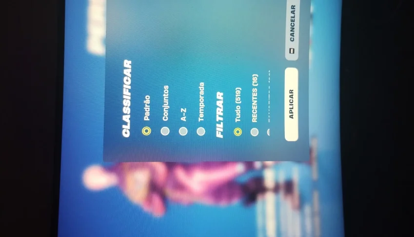 Conta antiga do fortnite