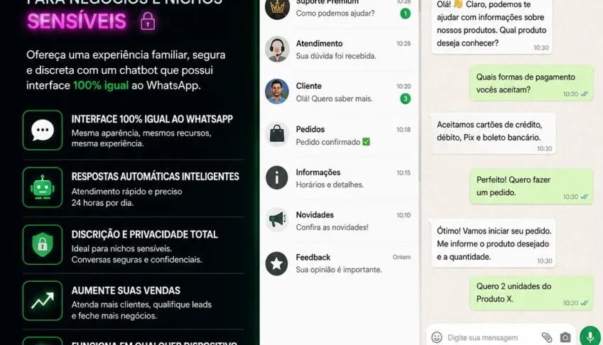 Clone WhatsApp Profissional + Cloaker