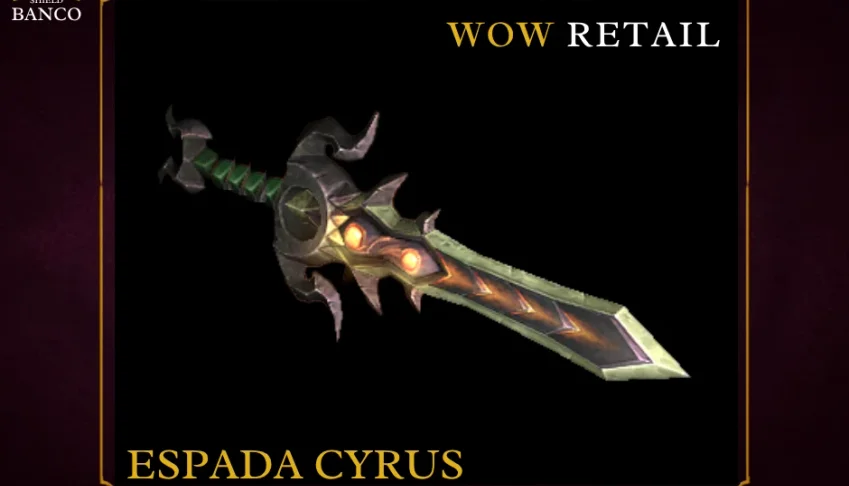 World of Warcraft - Skin de Arma Espada (Transmog)