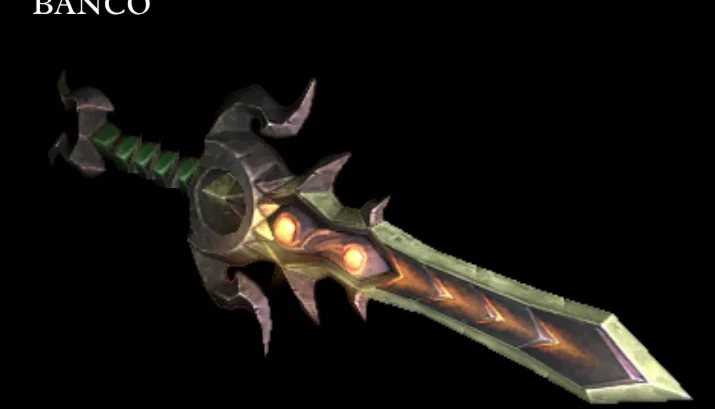 World of Warcraft - Skin de Arma Espada (Transmog)