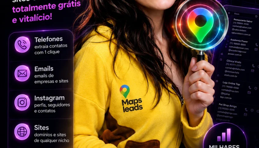 Google Maps Leads 2.0 2026 extrair telefone, emails e +