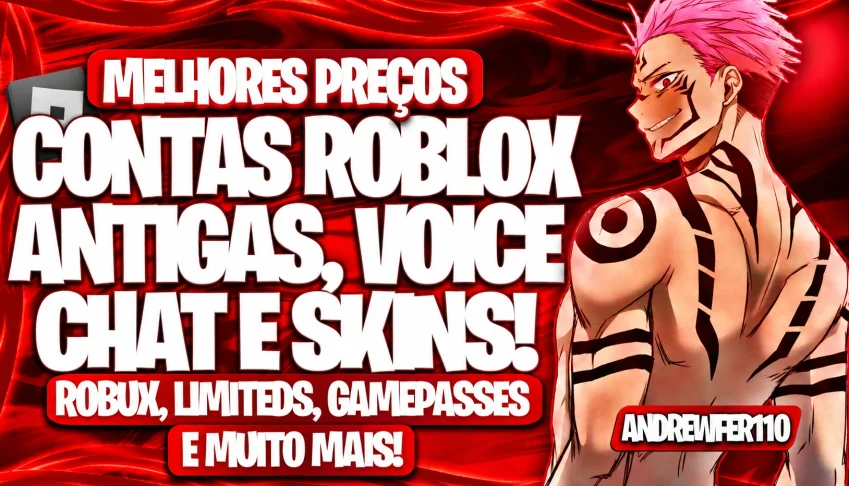 [Mais Barato] Contas Antigas 2010, Limiteds, Korblox, Robux,
