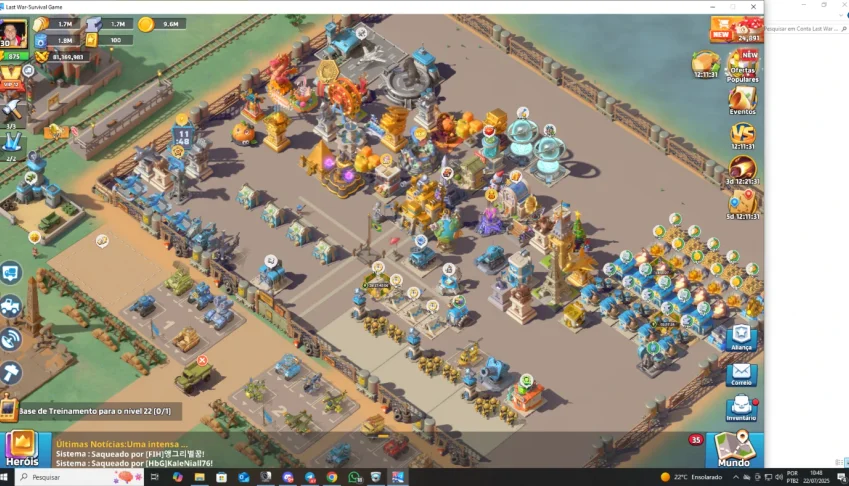 Last War - Conta Nivel 30 - Conta barata com investimento.