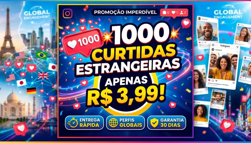 1000 curtidas mundiais