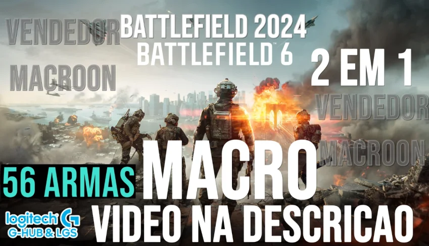 Macro - Battlefield 6 + Battlefield 2042 - Mouses Logitech