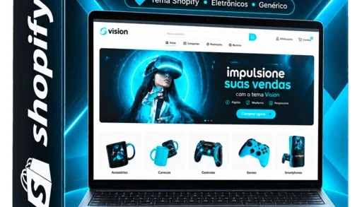 Tema Sabino Vision Genérico Shopify + Chave de Ativação