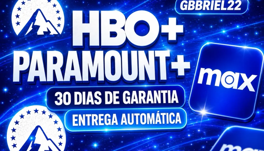 Hbo Max + Paramount 30 Dias - Entrega Automática!