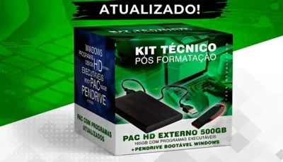 💻 Combo Formatação 7 Ferramentas Full