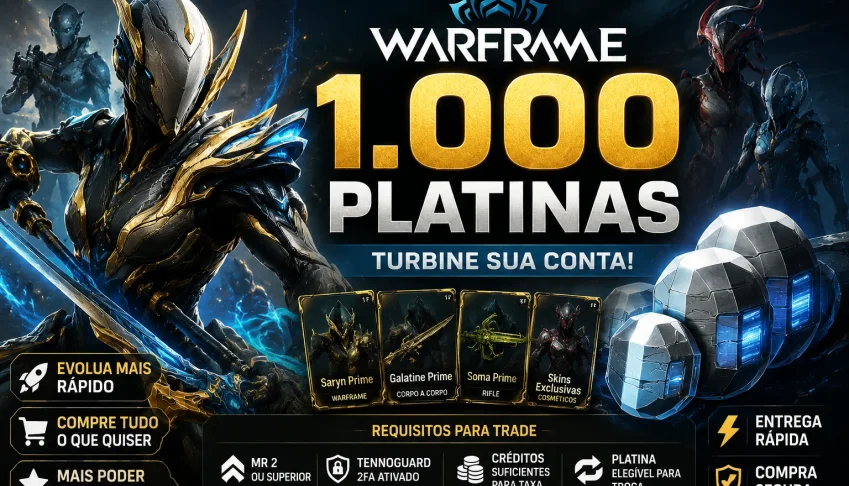 1.000 Platinas - Warframe