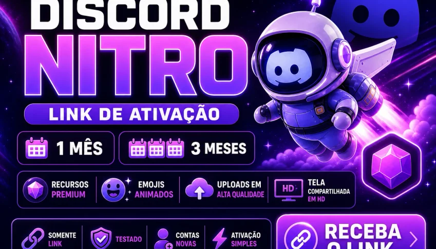 Discord Nitro 30 Dias | Link Premium