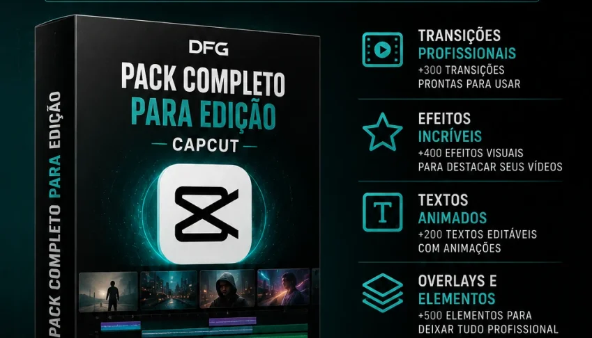 Mega Pack - Edição No Capcut
