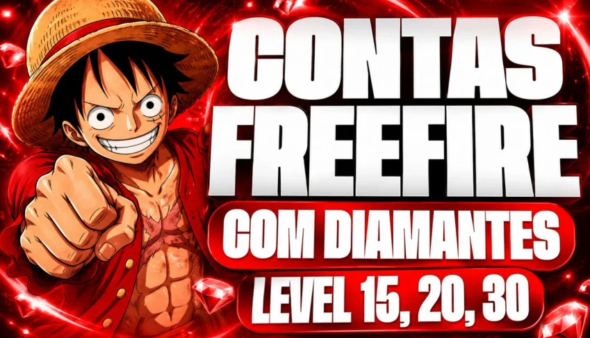 Contas Free Fire Level 15 / 20 / 30 Entrega Automática