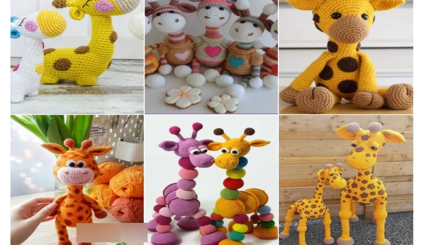 16 Receitas em Português de Girafas Amigurumi