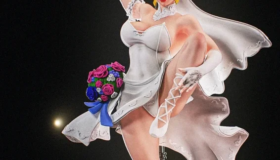Figure Chun Li Bride SFT 3D STL
