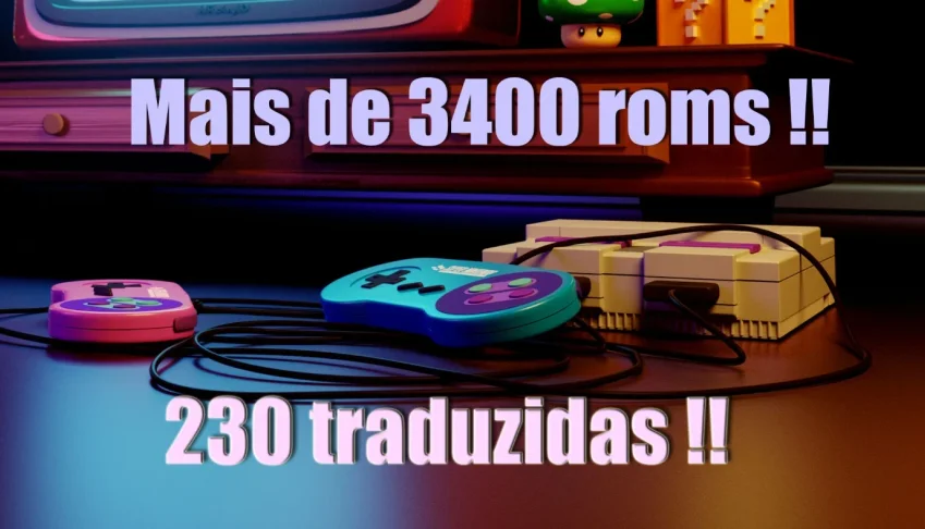 🎮💰 +3400 ROMs de SNES por Apenas R$1,00!