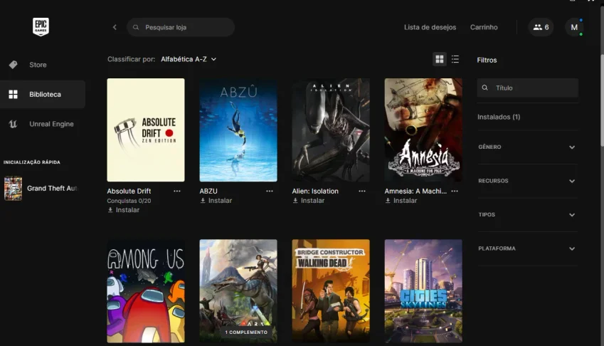 Conta Epic Games Com: Gta V:Premium Edition+++