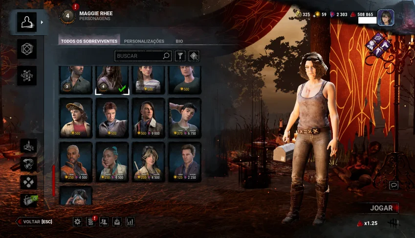 Dead By Daylight — Conta com dlcs originais e skins