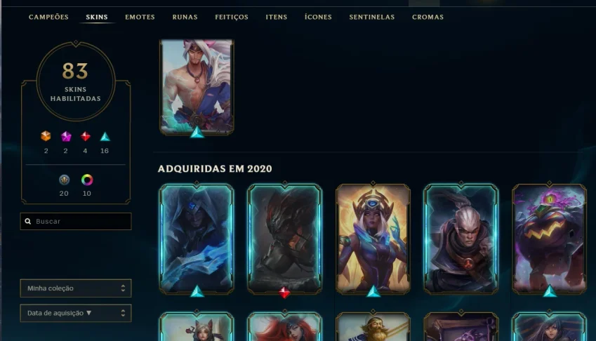 conta com muitos anos de uso