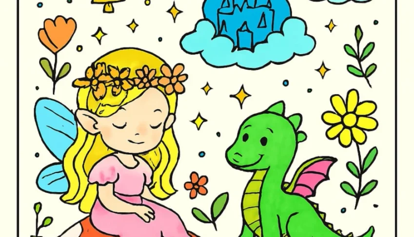 Mundo Mágico Livro de Colorir Pdf