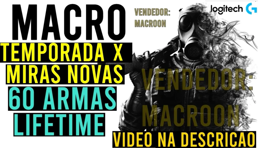MACRO Tom Clancy's Rainbow Six - (VITALICIO) MOUSES LOGITECH