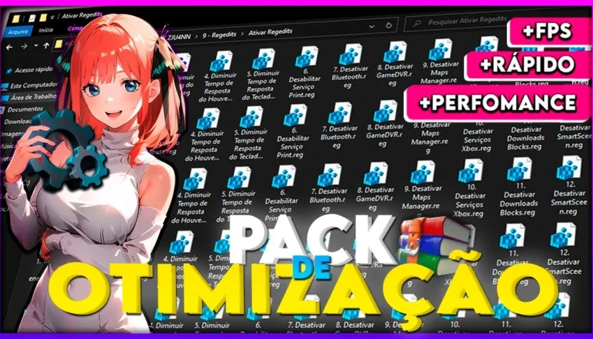 Pack De Otimização Priv - +FPS -LAG