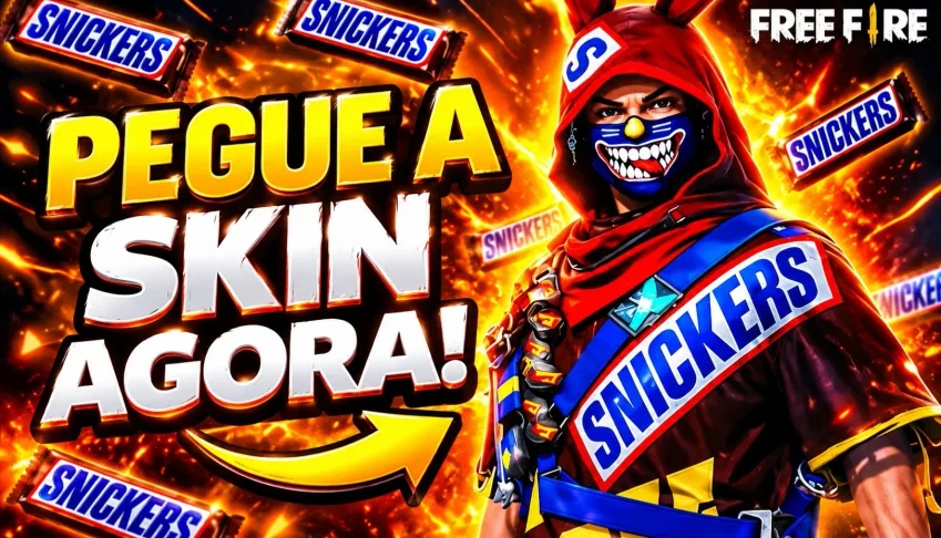 Codiguin Snickers Free Fire | Recompensa Exclusiva