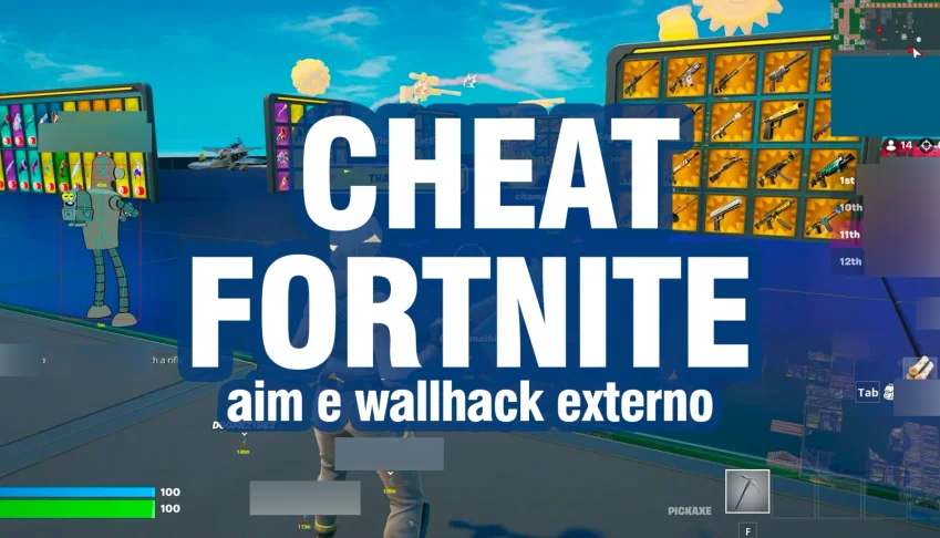 Cheat Fortnite Externo (Aim E Wallhack)