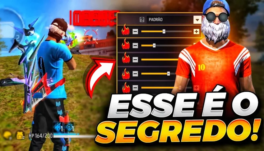 sensibilidade xitada para todos os celulares 🔥