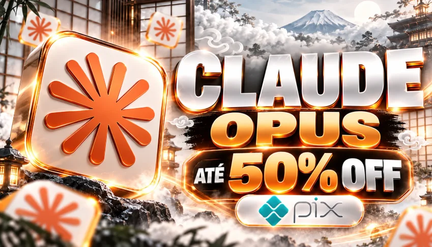 Claude | Opus | Até 50% Off | 30 DIAS