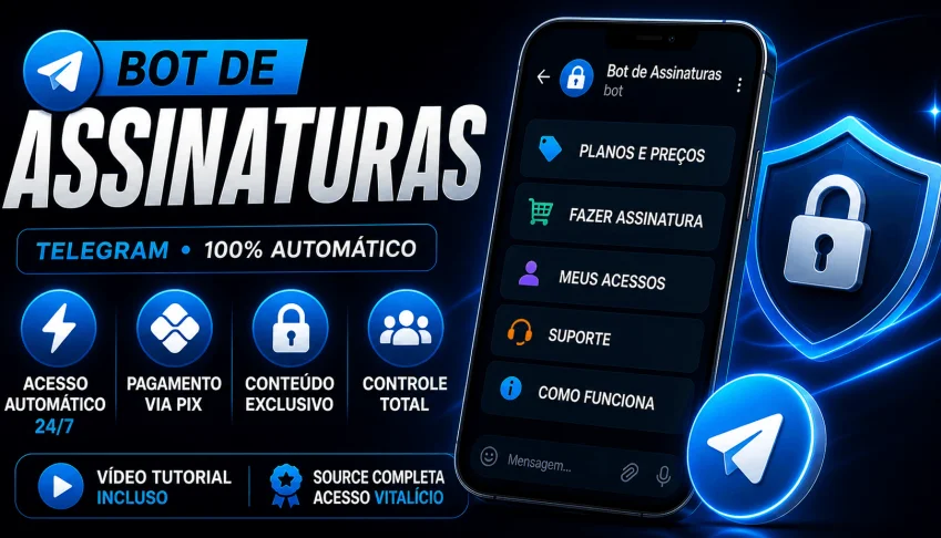 Bot de Assinaturas - Telegram
