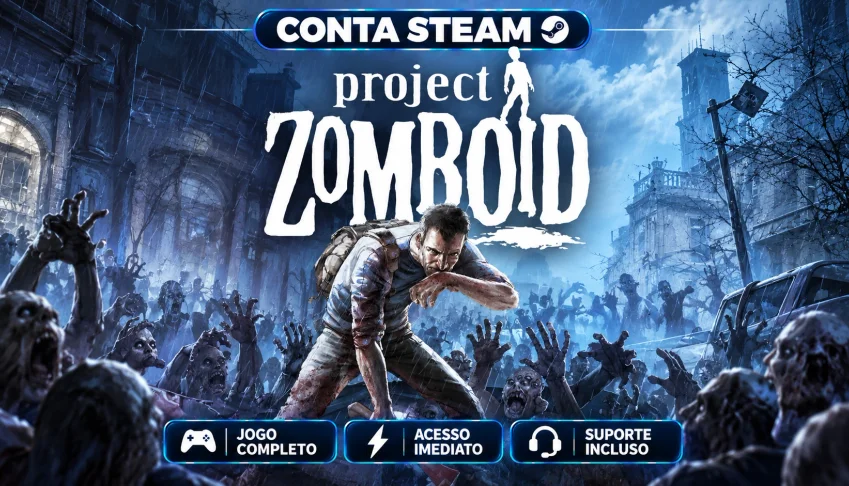 Project Zomboid –Conta Steam Individual | PC