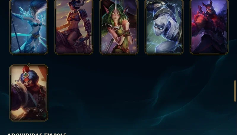 Conta de lol Gold IV