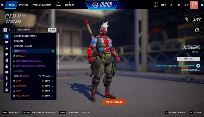 Conta Ow2 | Tank Esmeralda / Dps Esmeralda | + Skin Mítica