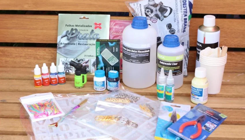 Kit para Artesanato em Resina