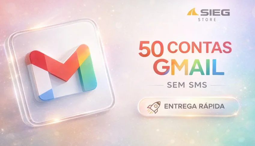 50x Contas Gmail Business Premium (SEM SMS) - LEIA DESCRIÇÃO
