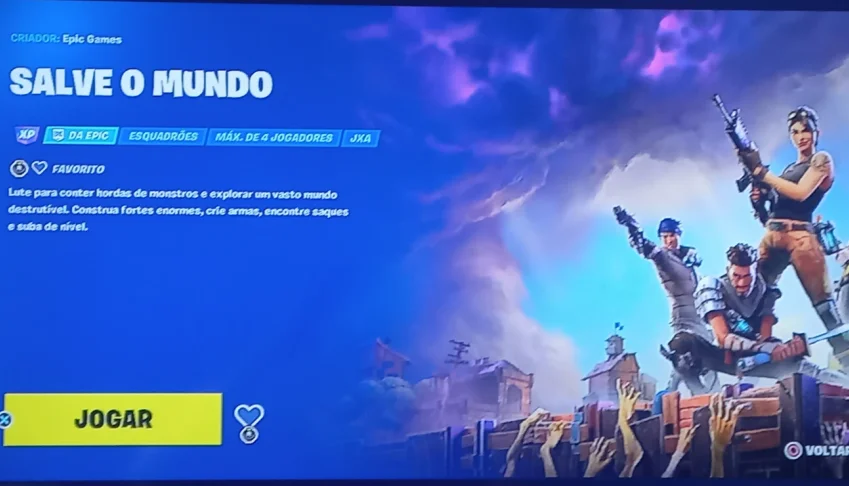 Conta fortnite com varias skins