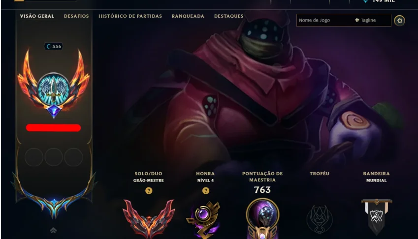Conta Grão-Mestre Solo/Duo E Flex - Ex Challenger
