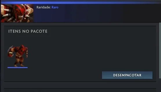 Skim Personagem BloodSeeker  - Raro