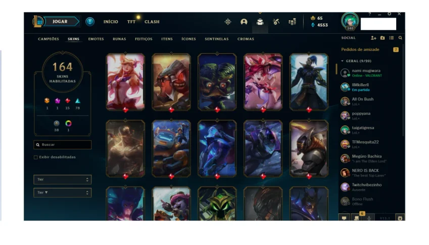 Conta de lol