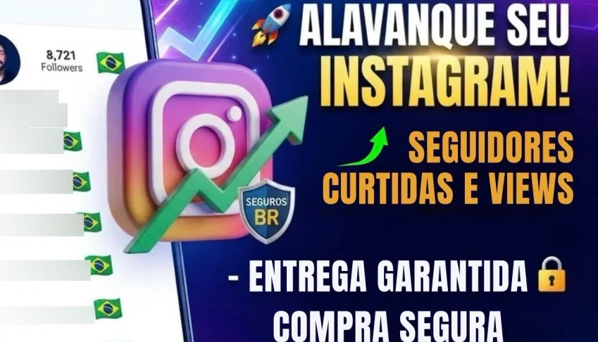 [MAIS BARATO] Seguidores para Instagram