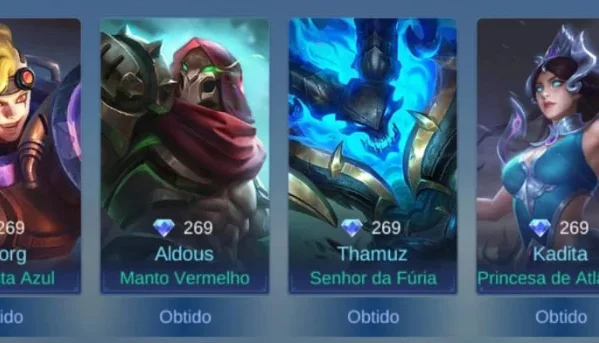 Conta Mobile Legends