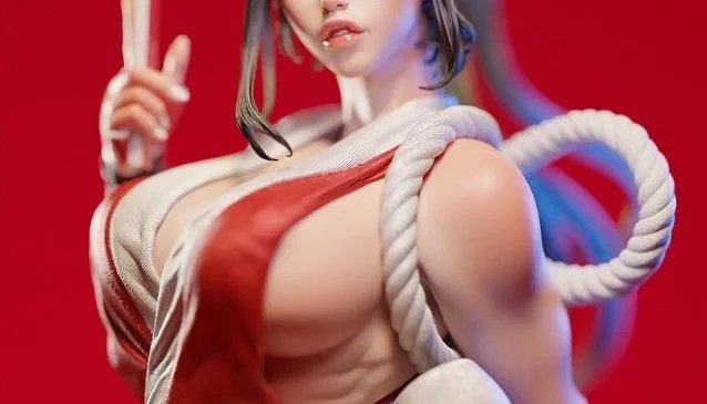 Mai Shiranui KOF 3D STL