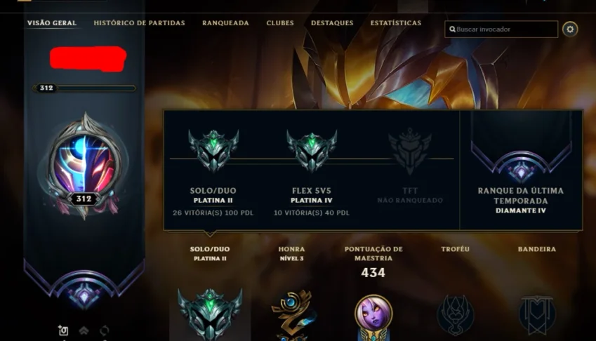 CONTA PLATINA 2 (PERFEITA PARA QUALQUER LANE)